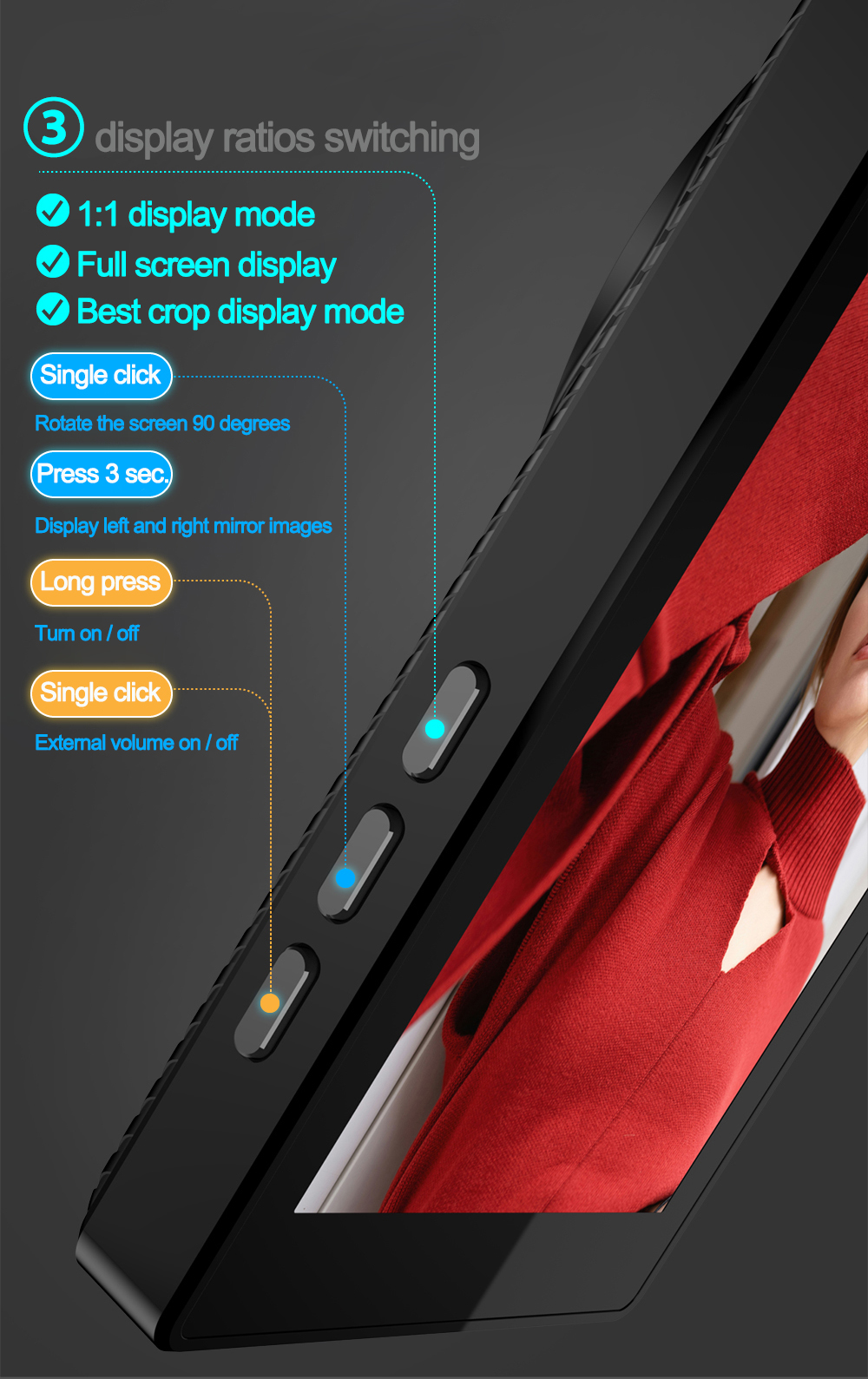 ODEN BK-CH8 Bluetooth Camera Grip
